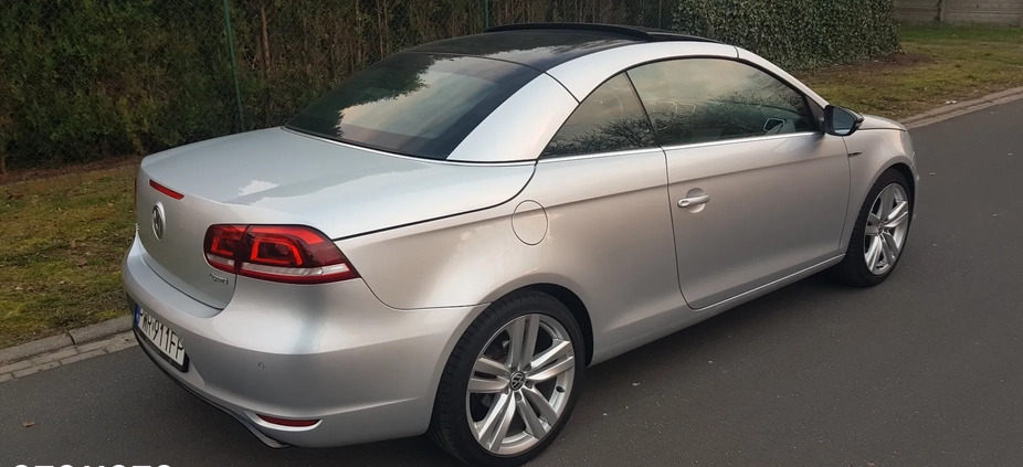 Volkswagen Eos cena 36500 przebieg: 134800, rok produkcji 2011 z Września małe 781